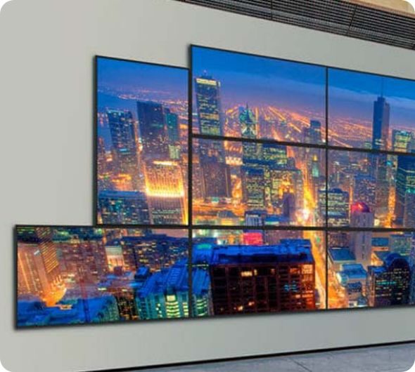 Mur d'images LCD OLED