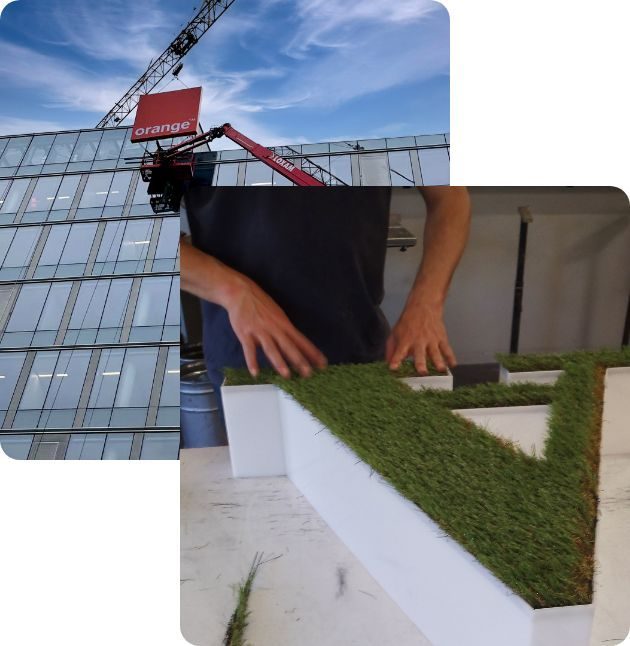 Actif Signal enseigniste français fabrique et installe des enseignes lumineuse en France